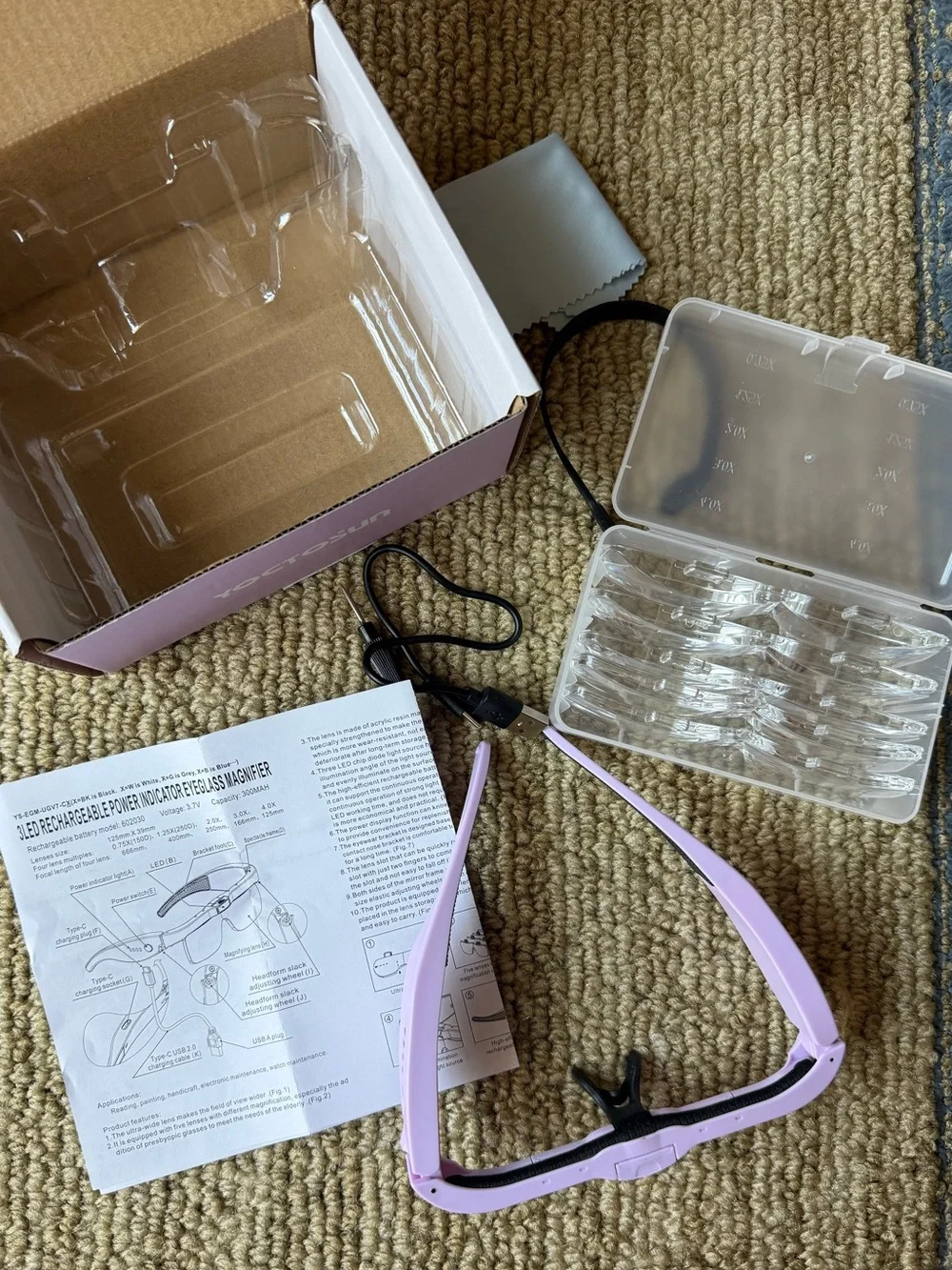 Rechargeable Magnifying Glasses